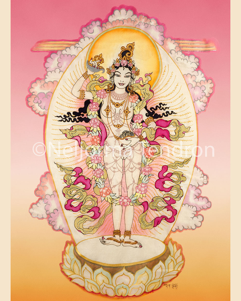 Yeshe Tsogyal Photo (Various Sizes) by Neljorma Tendron