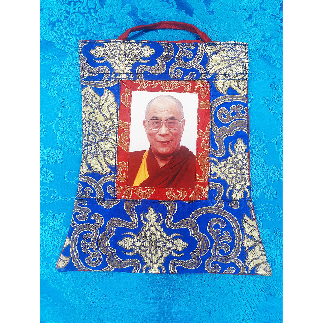 Dalai Lama Mini Thangka, 5.5" x 7.5" (Various Colors)