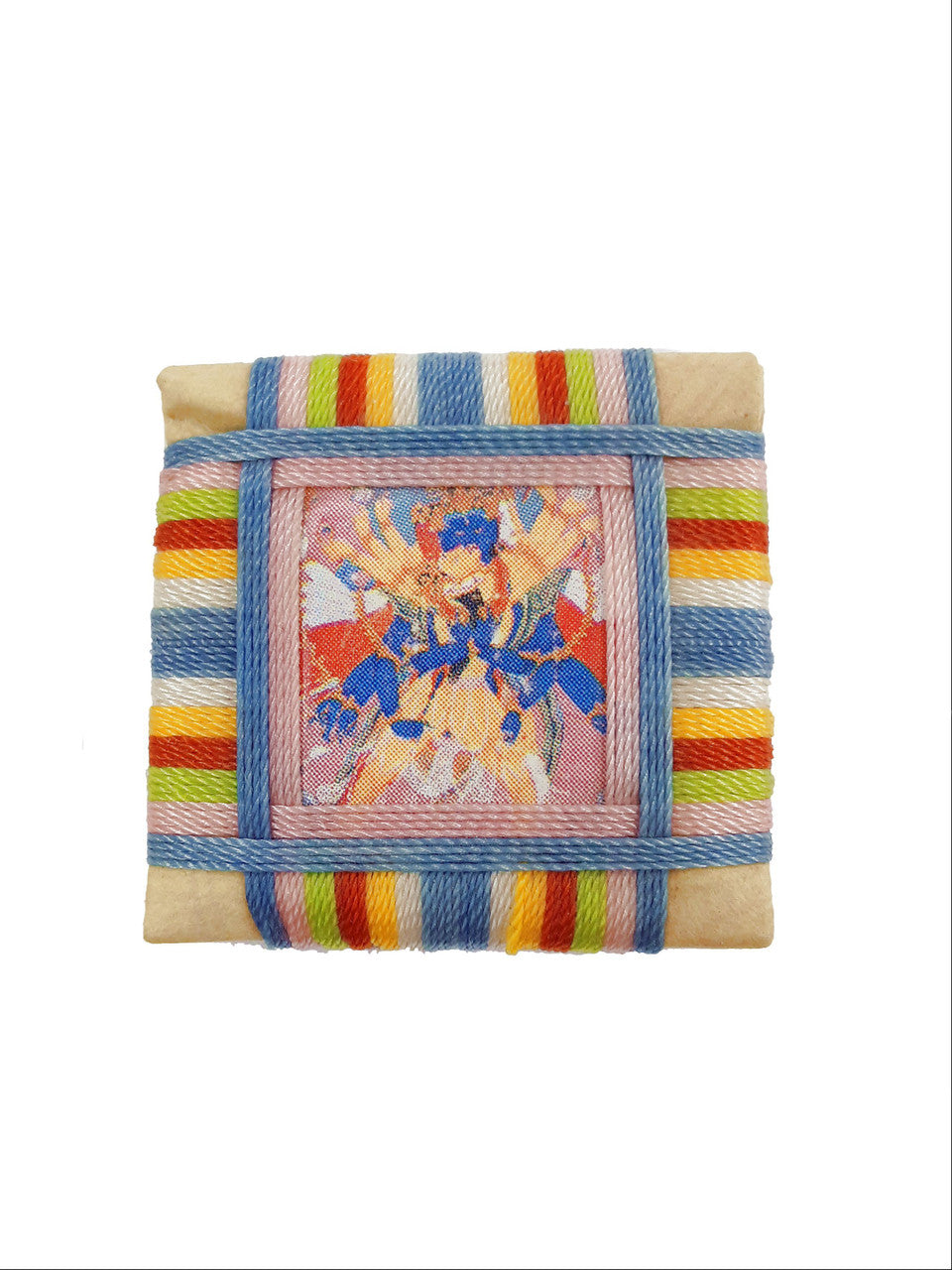 Woven Deity Amulet