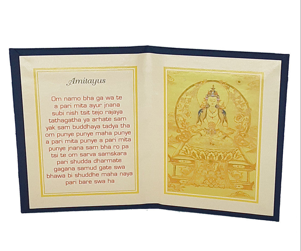 Amitayus Folding Thangka