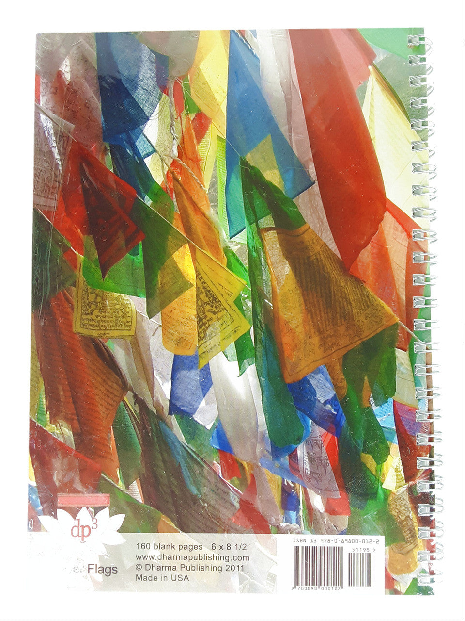 Prayer Flag Notebook 6" x 8.5"