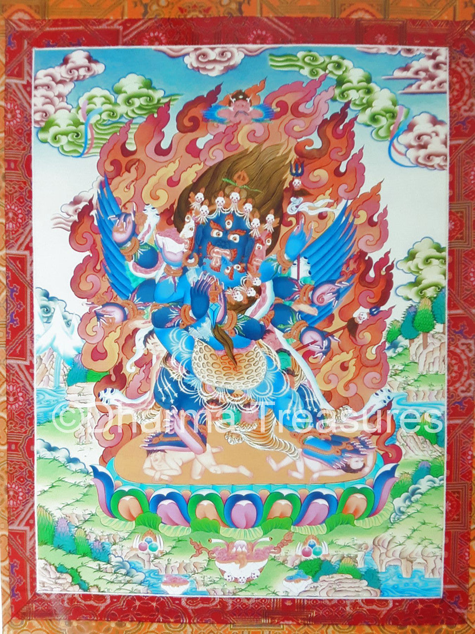 Vajrakilaya Garuda Photo, 5x7