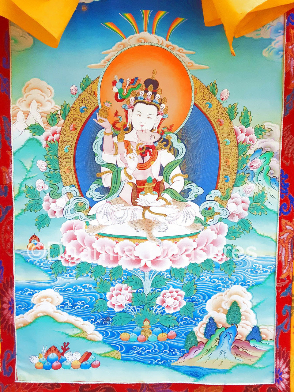 Lake Born Thangka 33"x50"