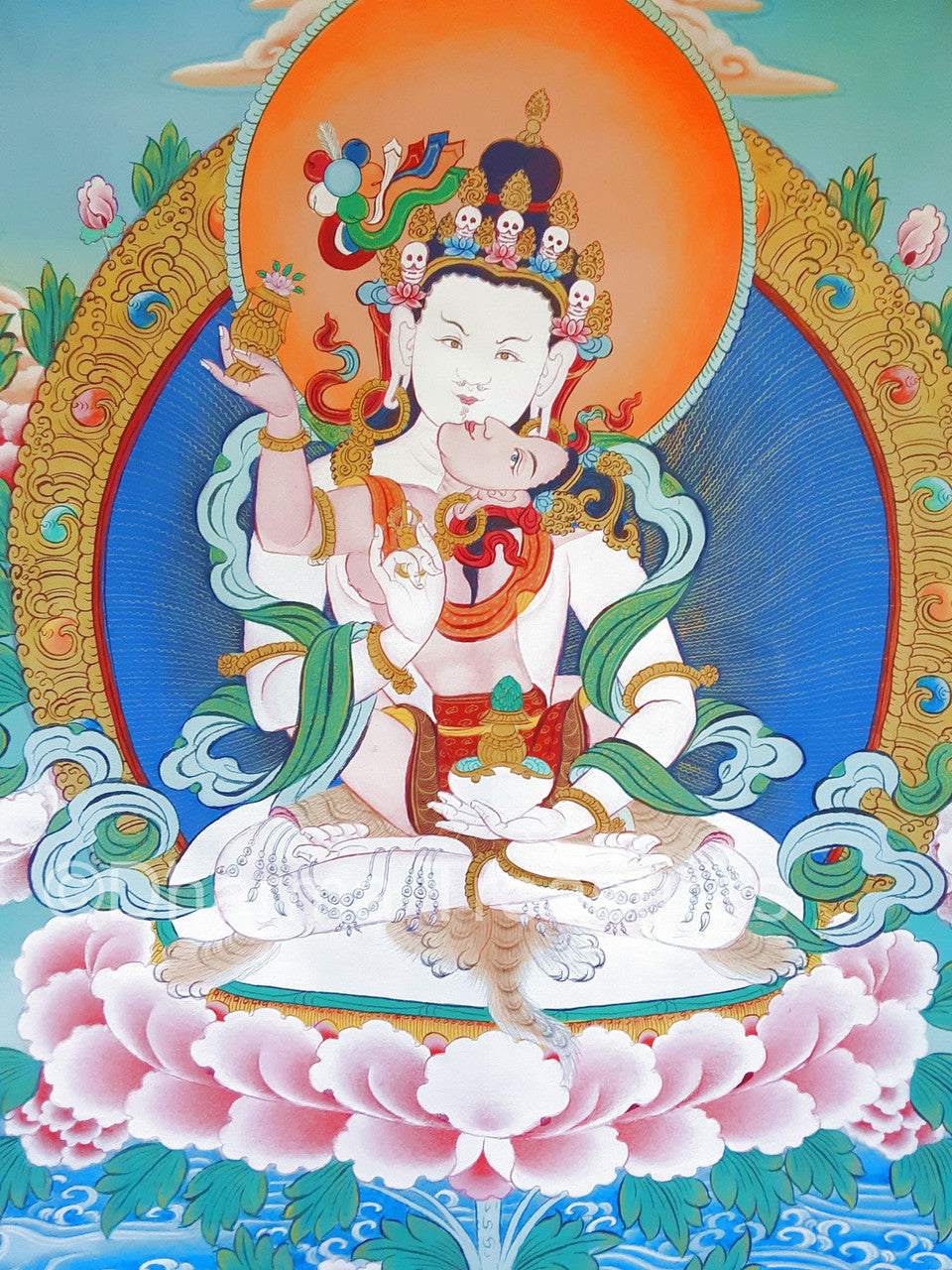 Lake Born Thangka 33"x50"