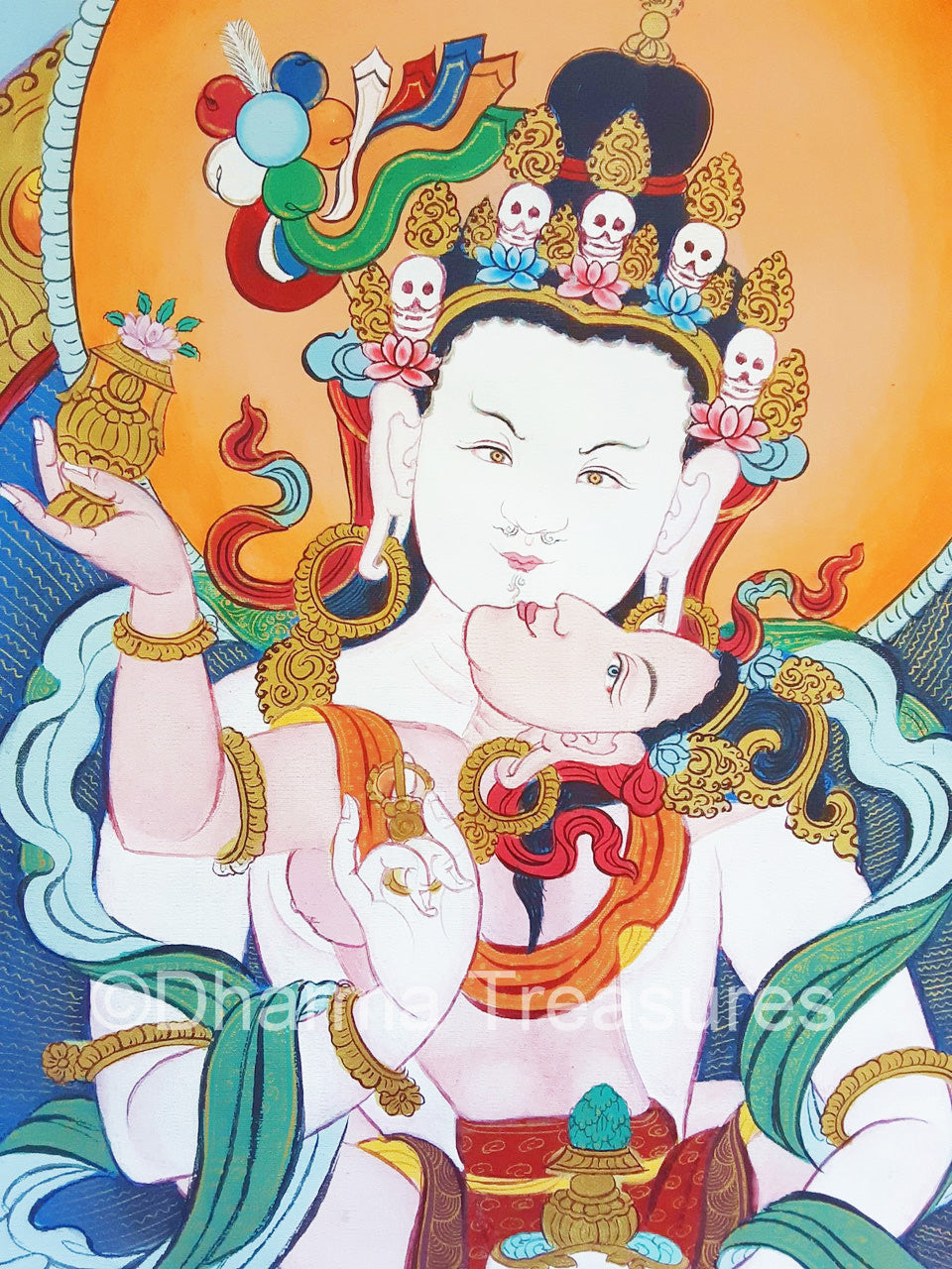 Lake Born Thangka 33"x50"