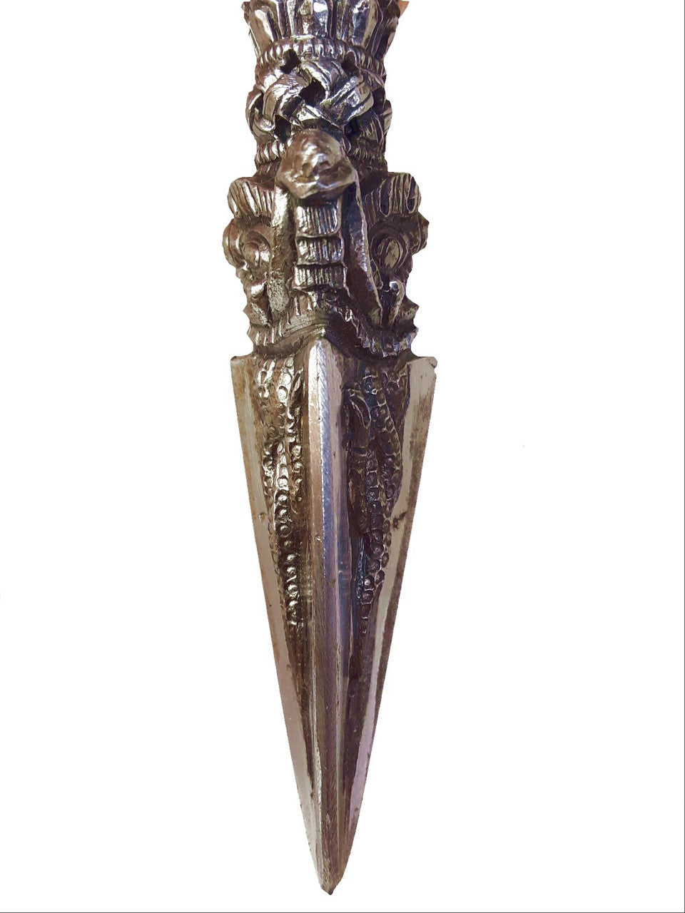 Iron Vajratop Phurba, 5.5"