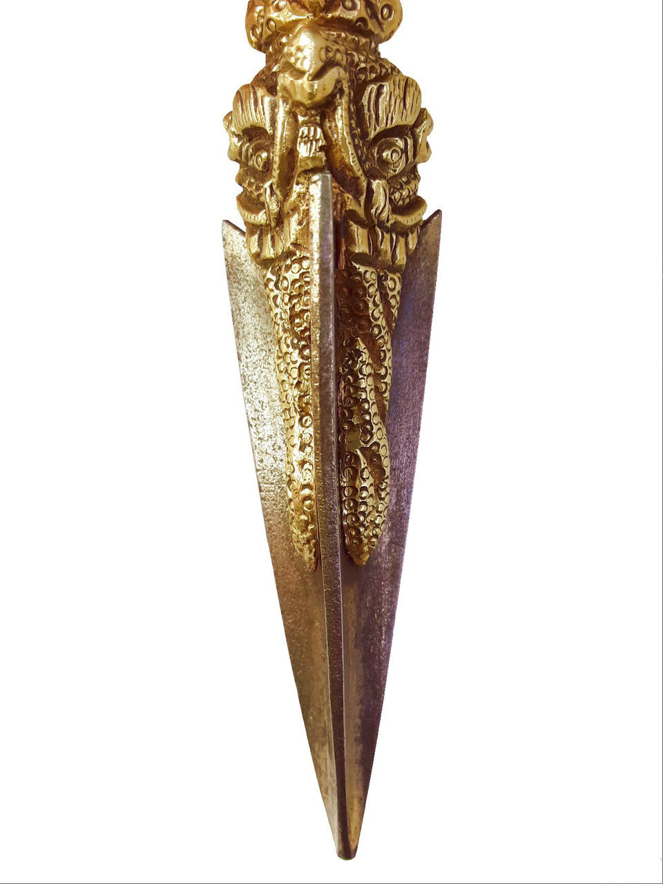 Brass Vajra-Top Phurba 5"