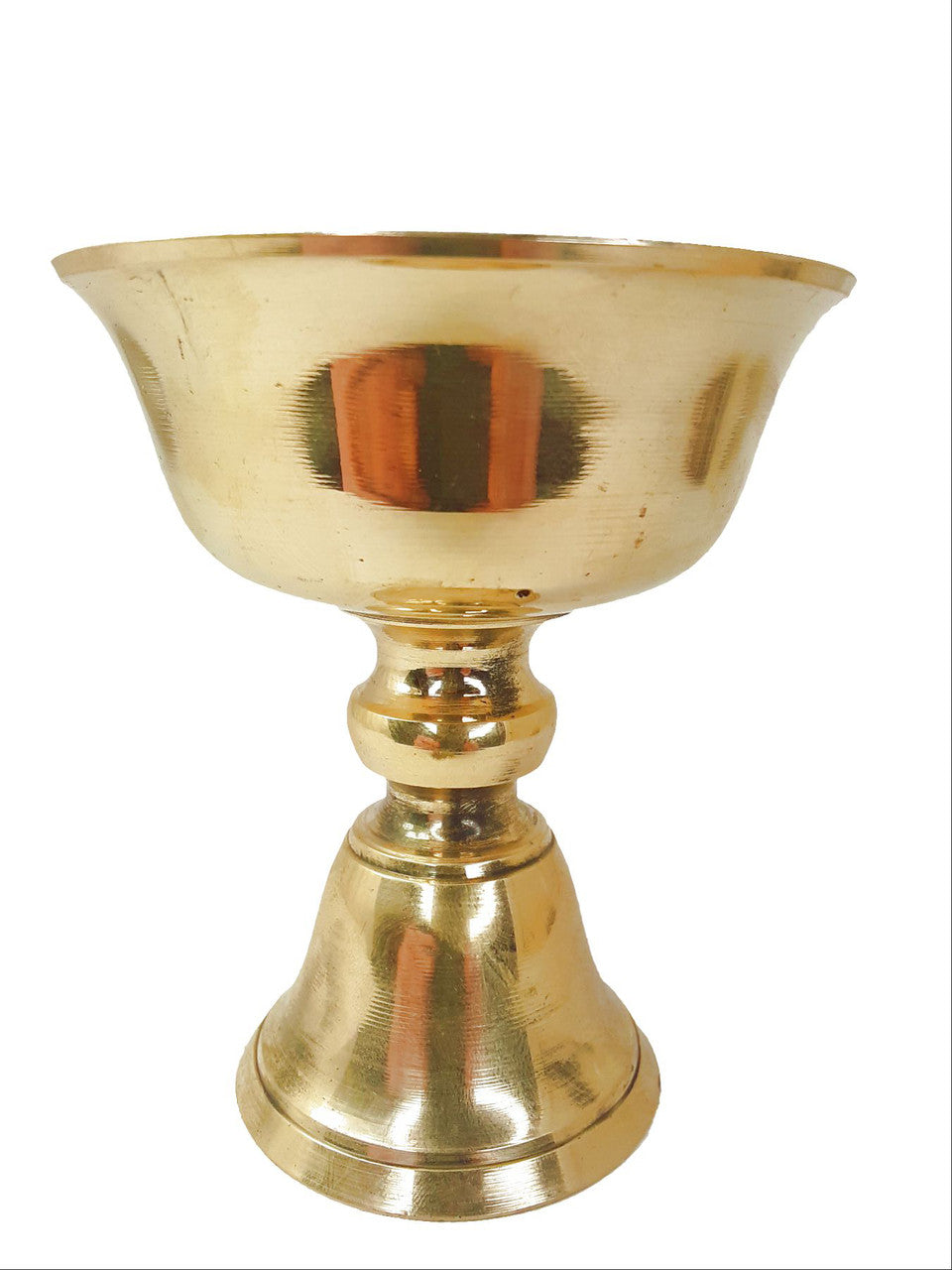 Brass Butter Lamp, 3.25"