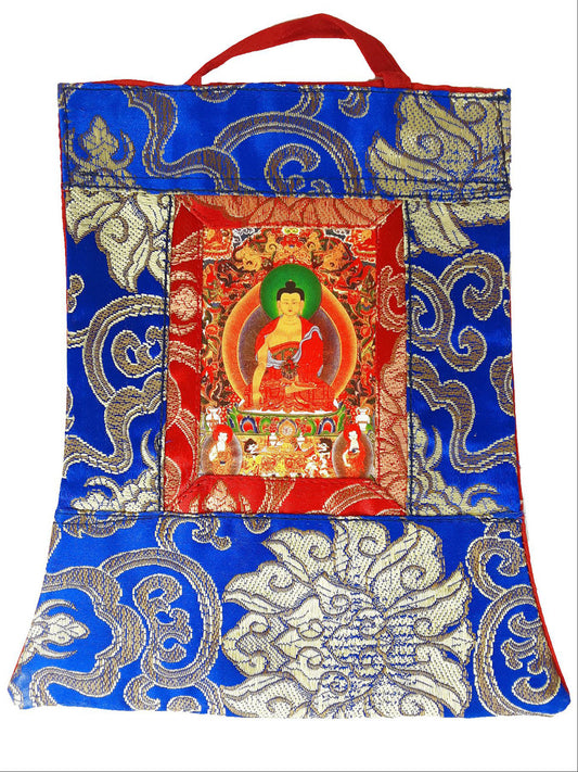 Shakyamuni Mini Thangka,  5.5" x 7.5" (Various Colors)
