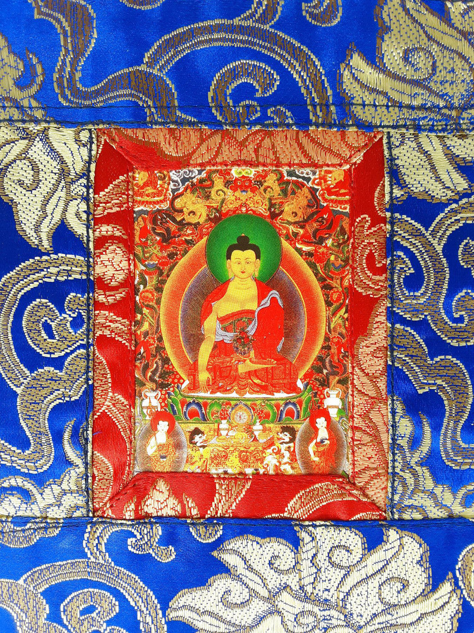 Shakyamuni Mini Thangka,  5.5" x 7.5" (Various Colors)