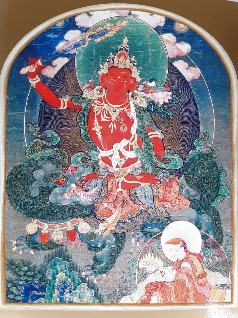 Manjushri - Traveling Altar Card