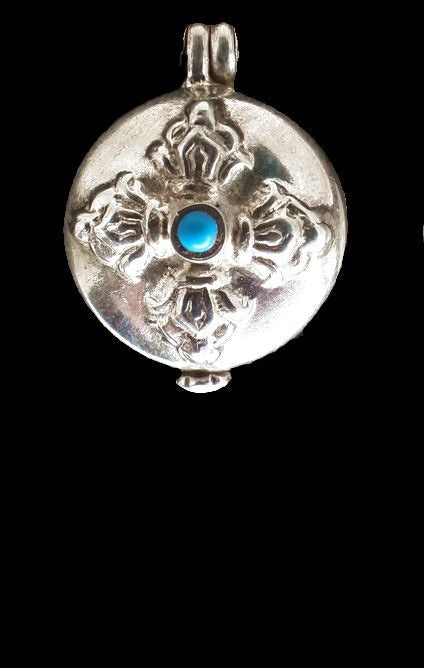 Small Silver Gau Round
