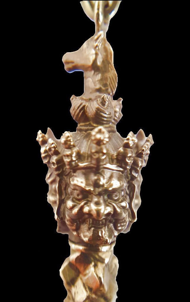 Hayagriva Phurba Pendant Brass