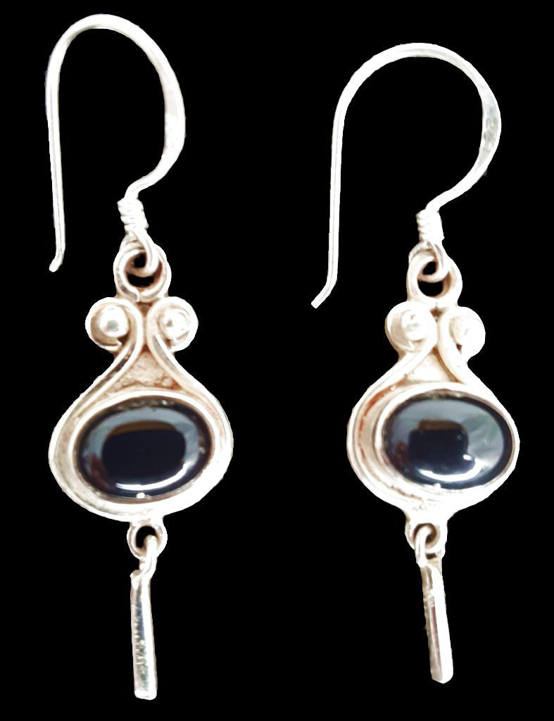 Blackstar Silver Earrings 2