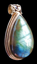 Labradorite Teardrop Pendant