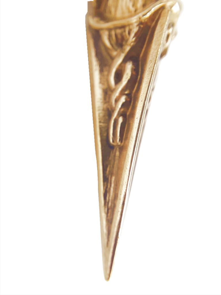 Phurba Pendant, Brass LG