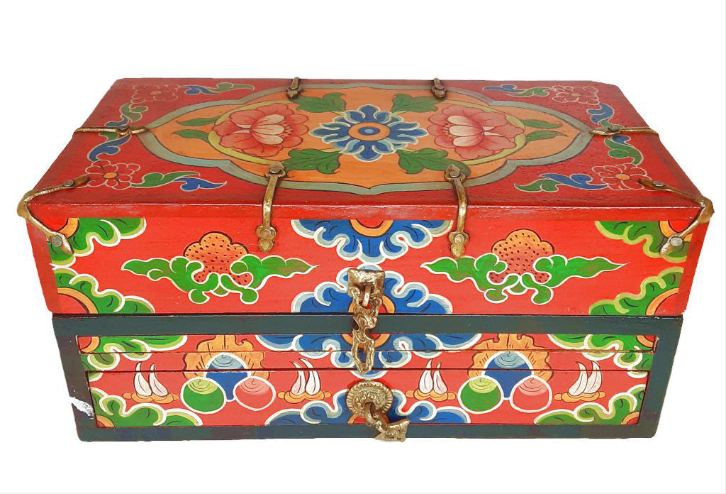 Traveling Wooden Shrine Box