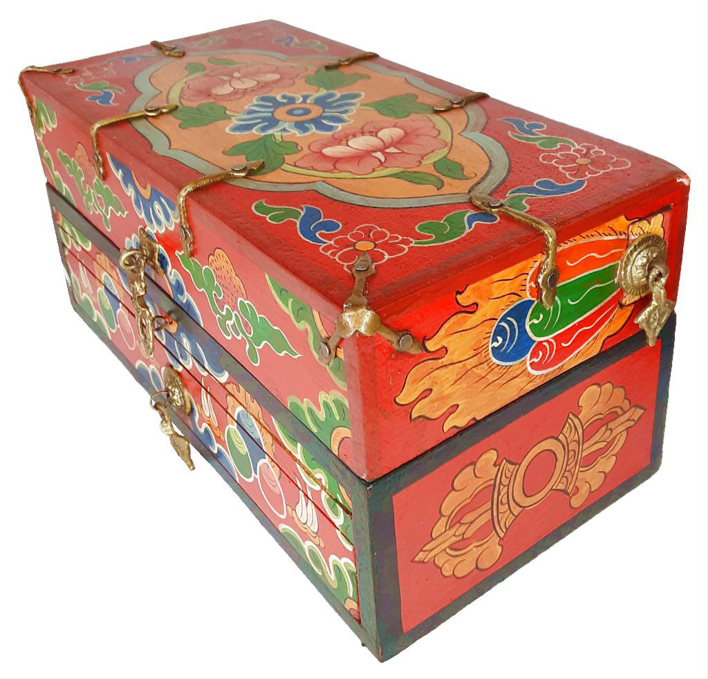 Traveling Wooden Shrine Box