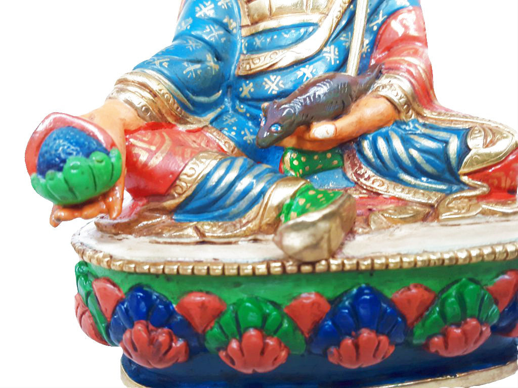 Khandro Norlha Painted Statue, 6"