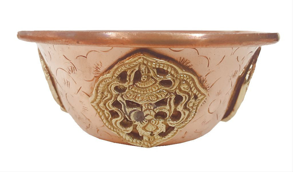 Offering Bowls Copper Fancy