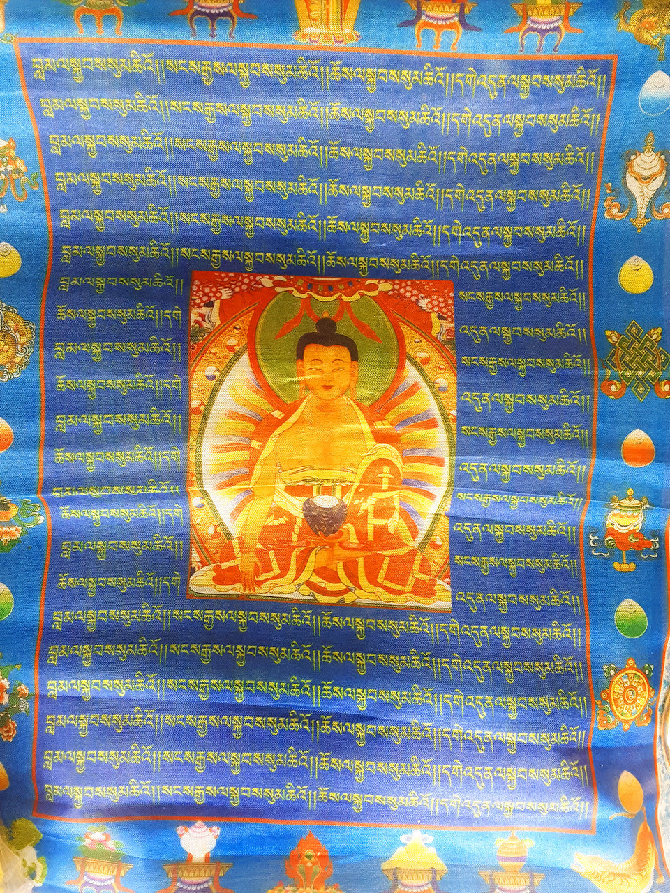 Prayer Flag, Multi Deity (10"x14")