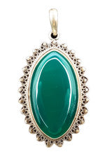 Green Oval Pendant