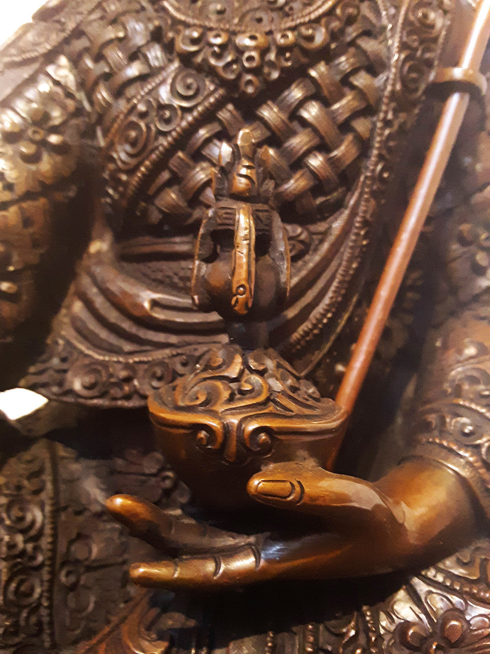 Guru Rinpoche Statue Set, Yeshe Tsogyal & Mandarava