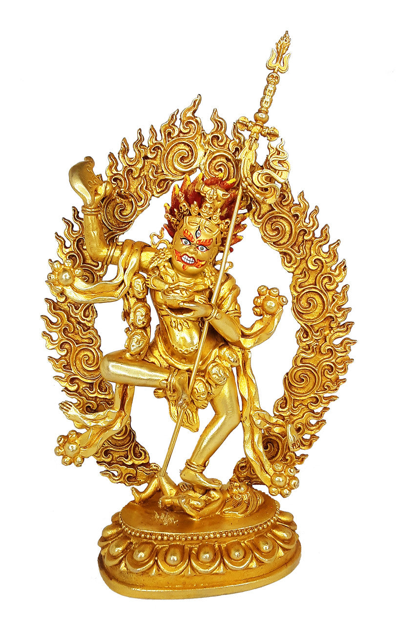 Troma Nagmo Statue, Gold-Plated Copper, 6"