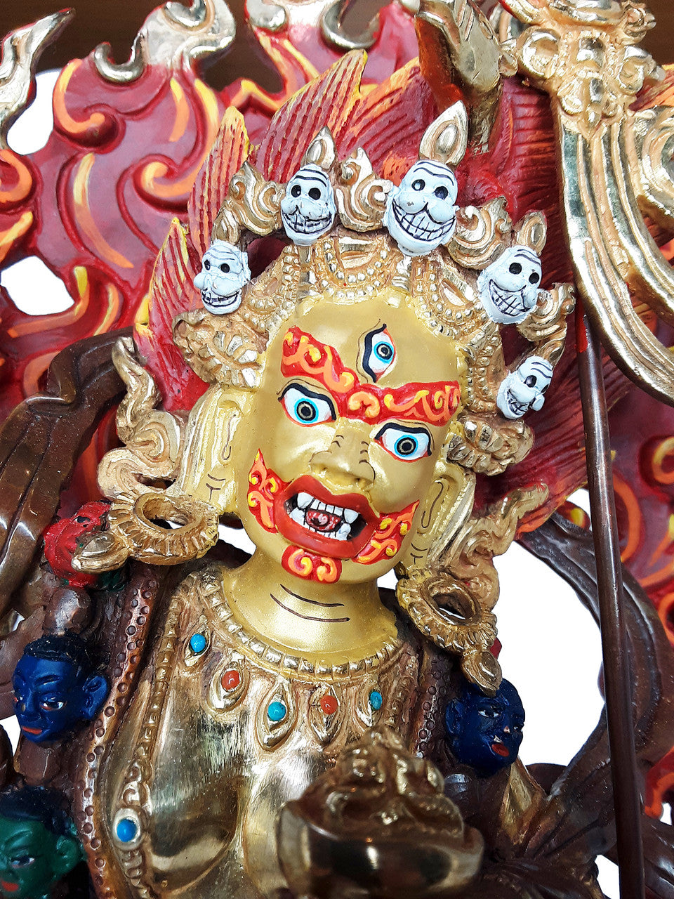 Troma Nagmo Statue, Gold-Plated & Hand-Painted, 14.5"