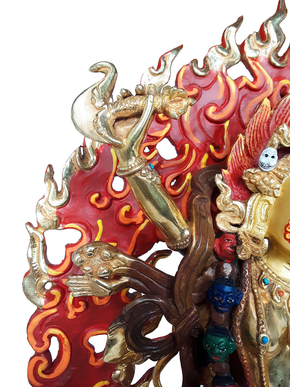 Troma Nagmo Statue, Gold-Plated & Hand-Painted, 14.5"