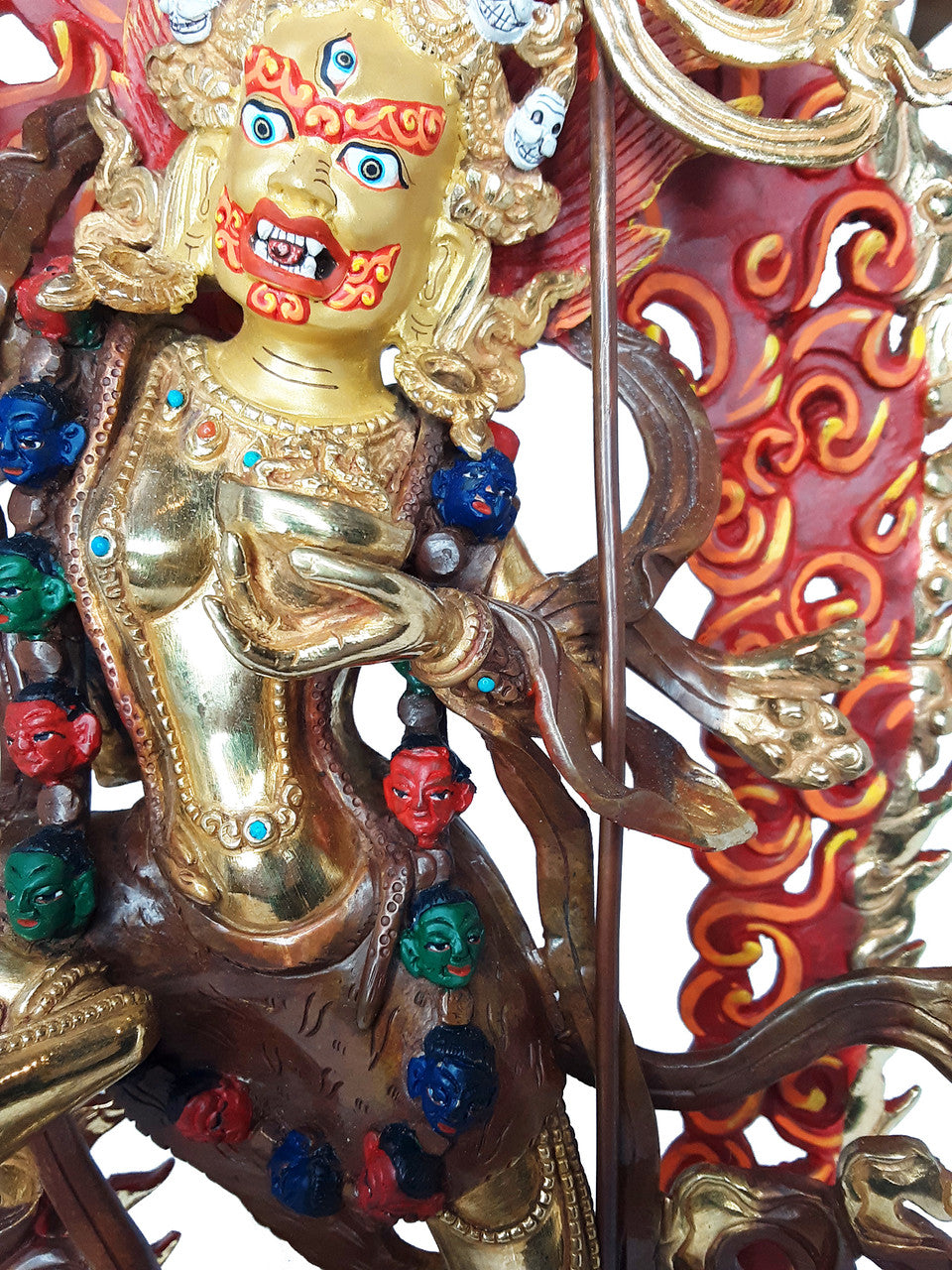 Troma Nagmo Statue, Gold-Plated & Hand-Painted, 14.5"