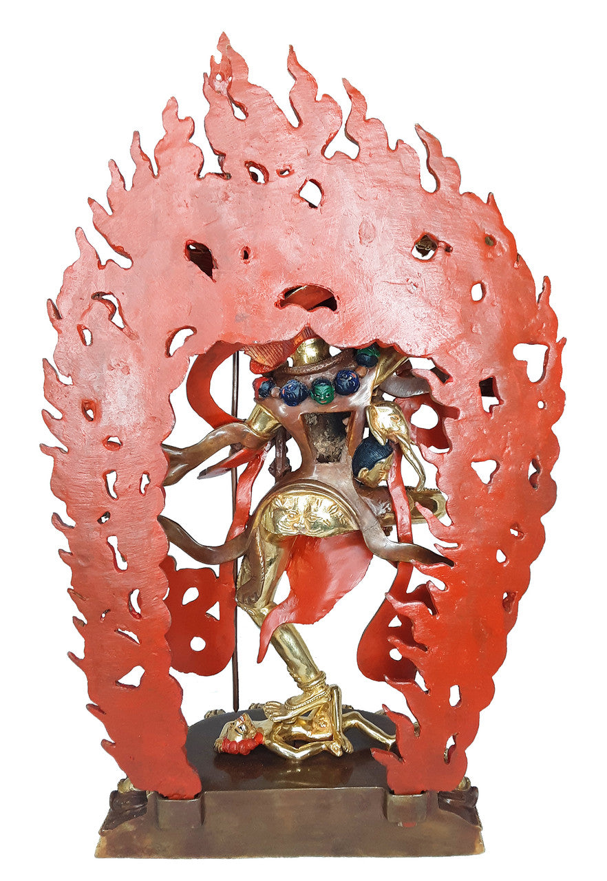Troma Nagmo Statue, Gold-Plated & Hand-Painted, 14.5"