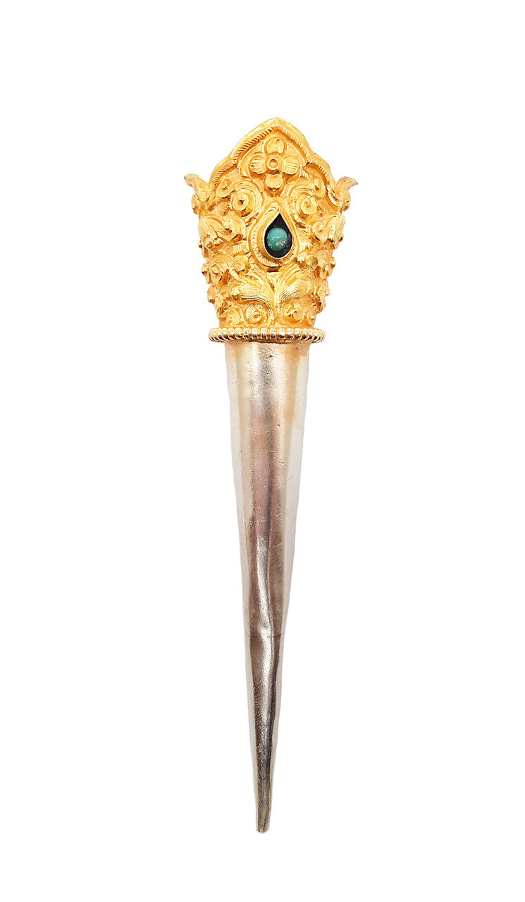 Gold & Silver Plated Bumpa, 6.75"