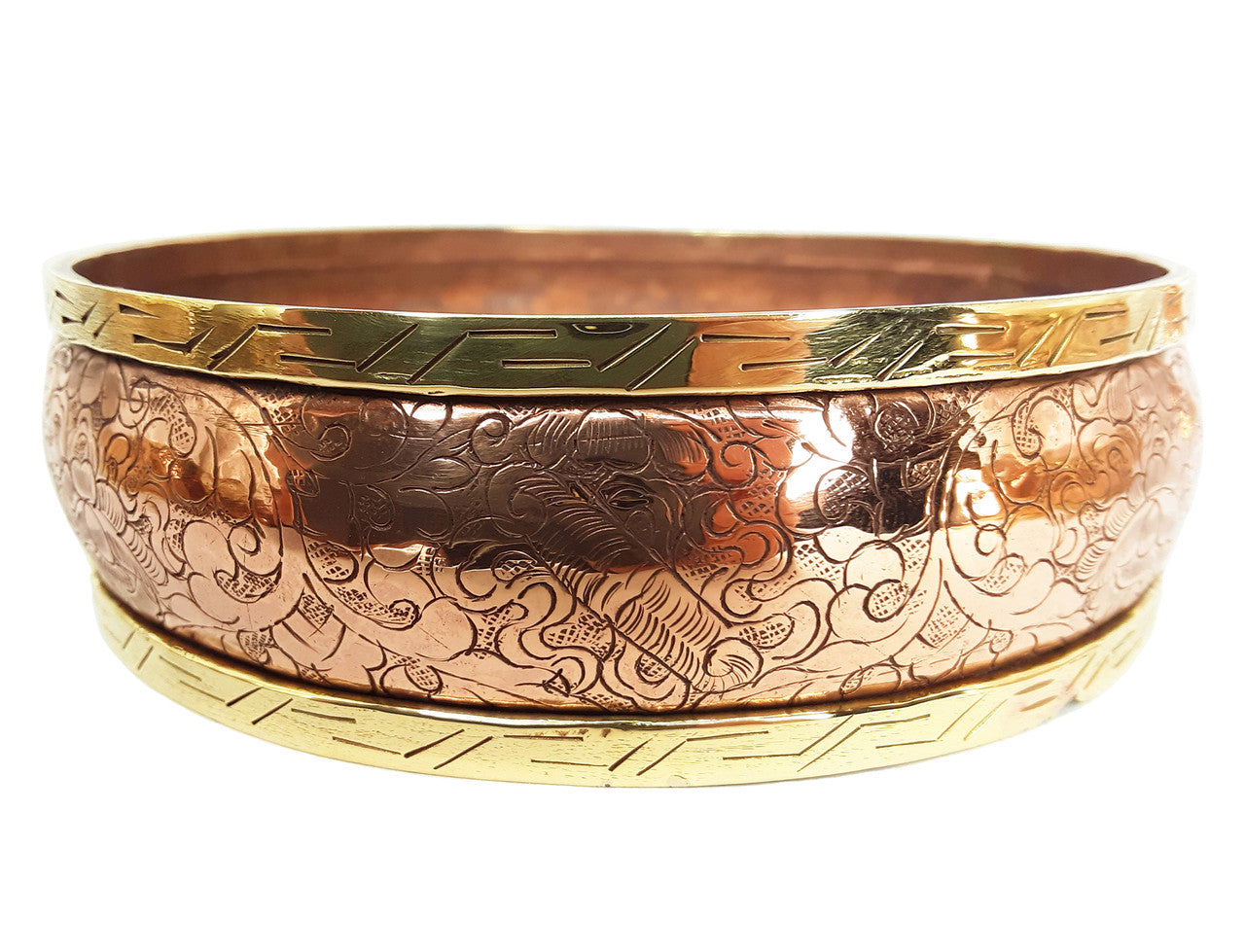 Copper Mandala Set, 6"