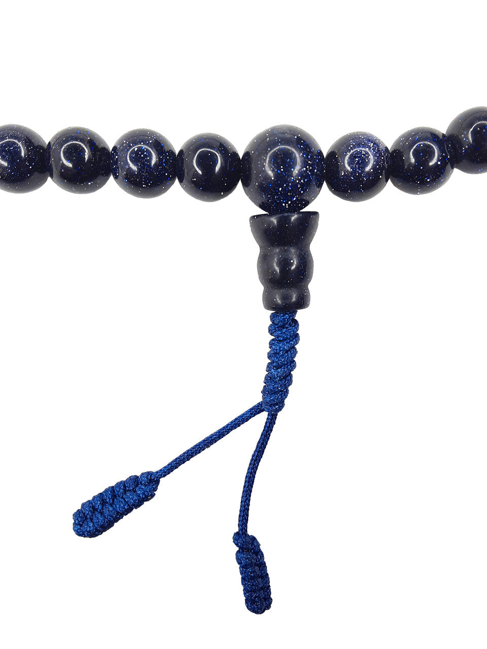 Blue Goldstone Mala