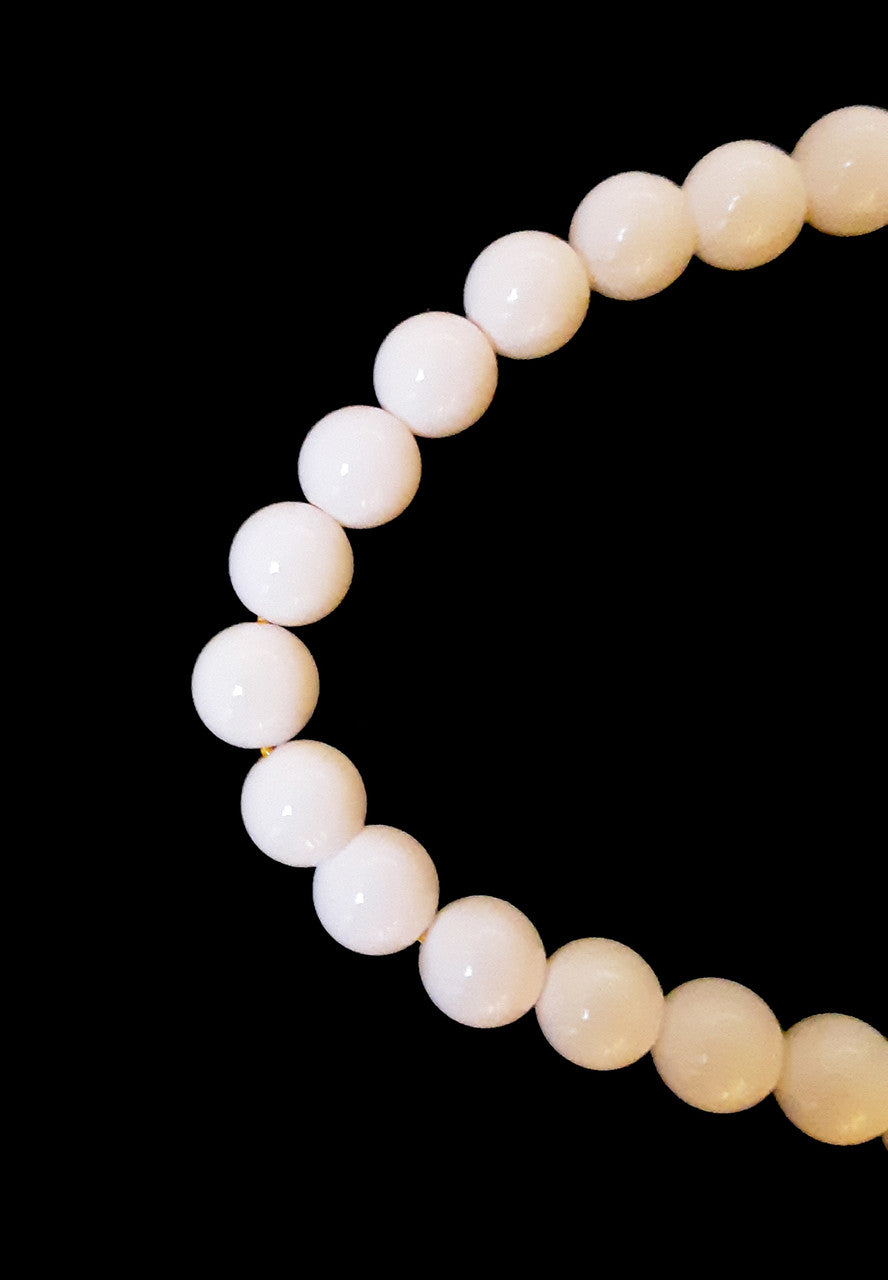 Conch Shell Mala, 8mm