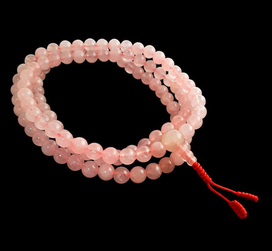 Mala Rose Quartz, 8mm