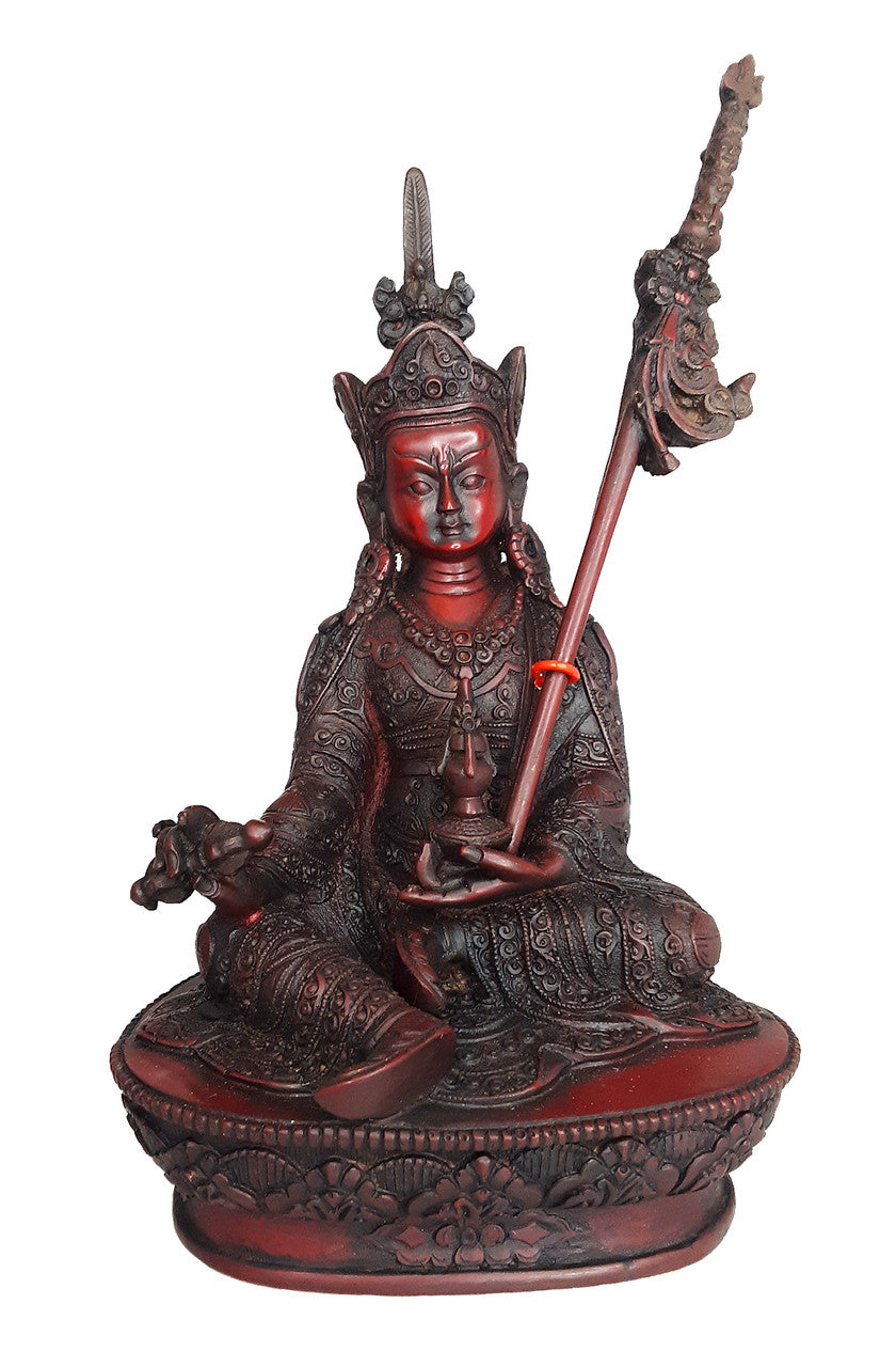 Statue, Guru Rinpoche 9" Resin