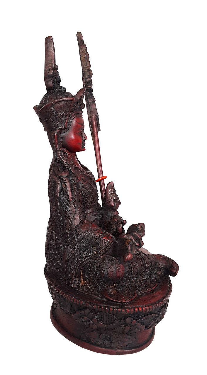 Statue, Guru Rinpoche 9" Resin