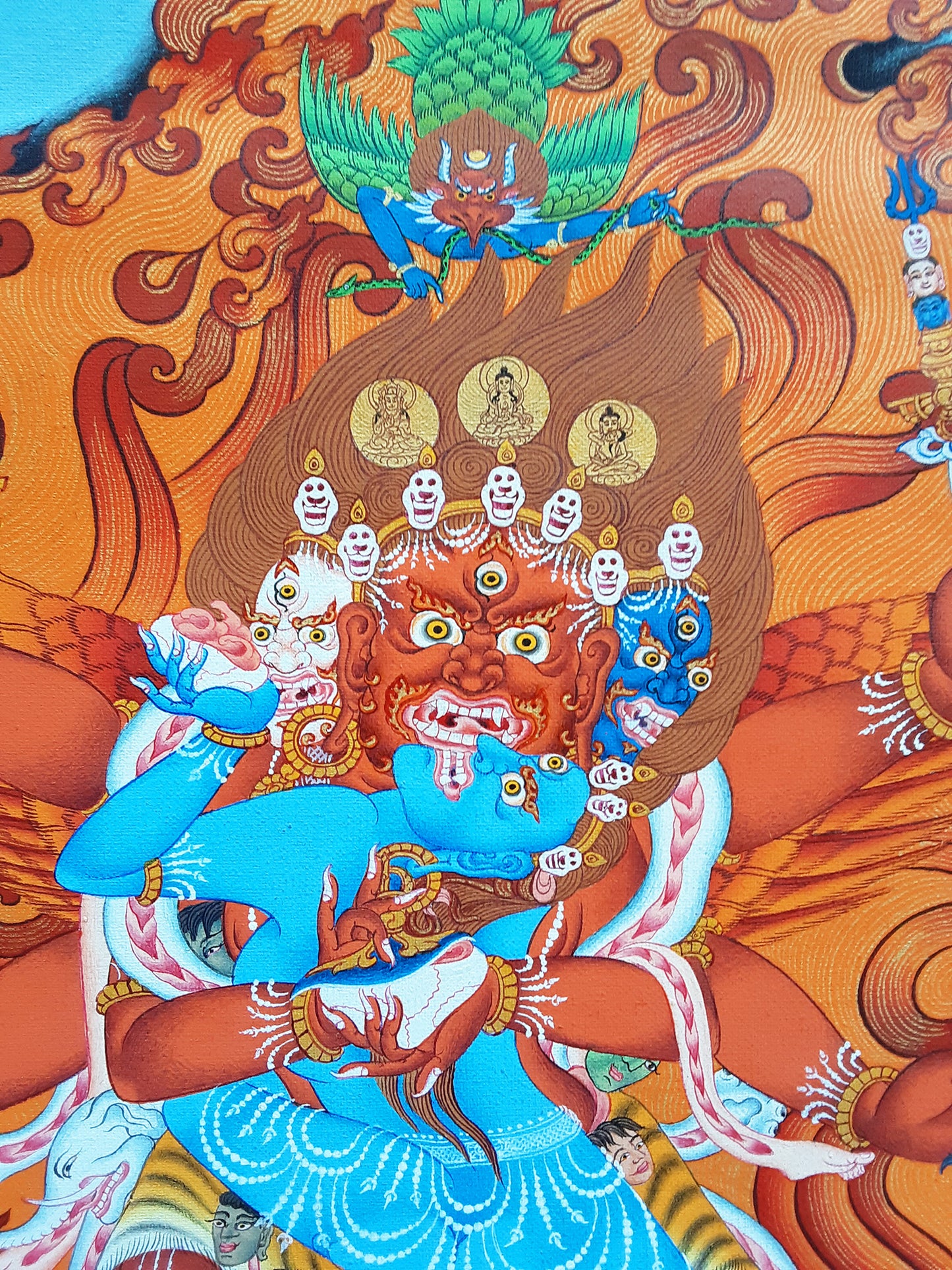 Guru Dragpo Thangka 31.5"x41"