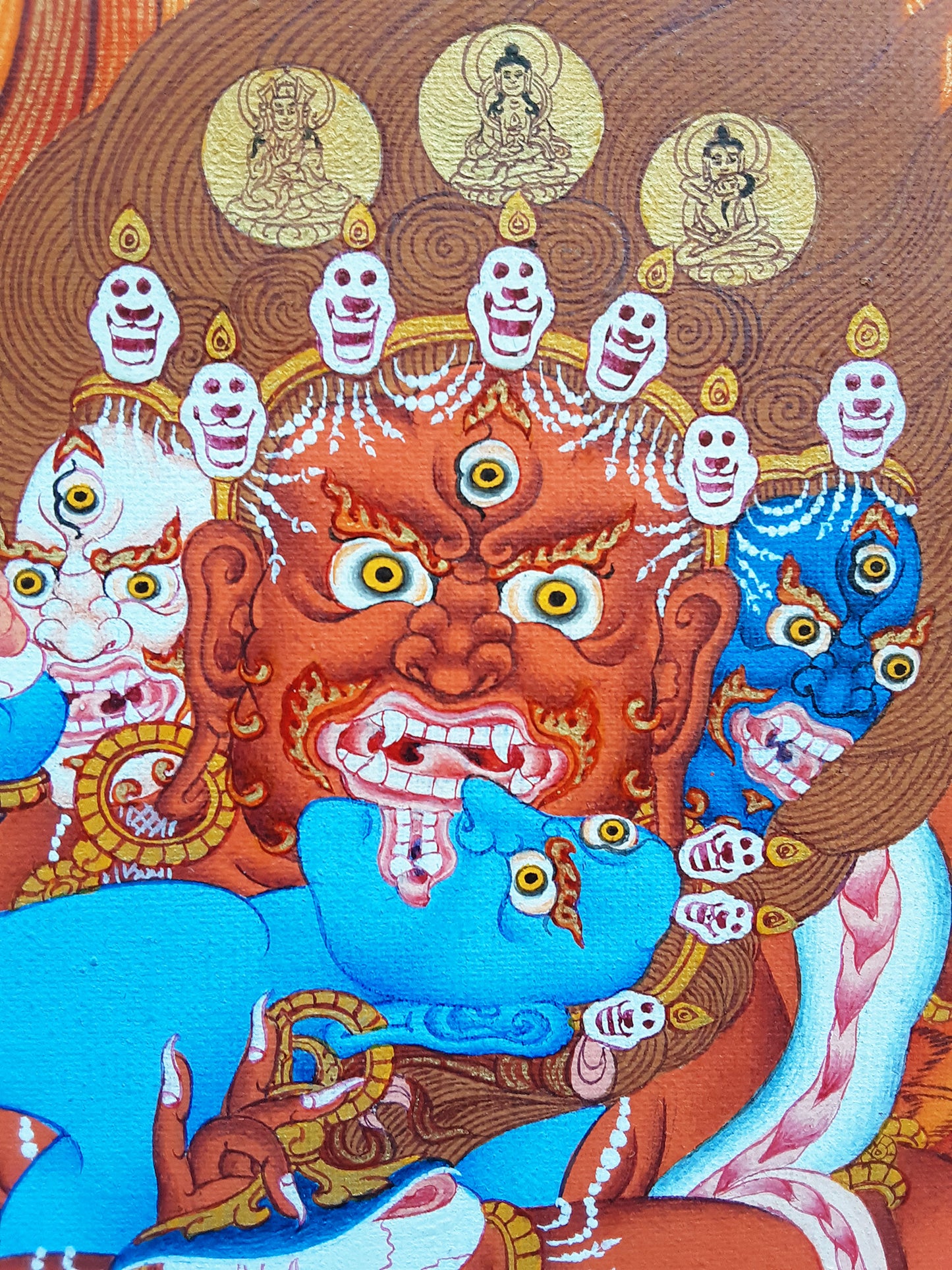 Guru Dragpo Thangka 31.5"x41"