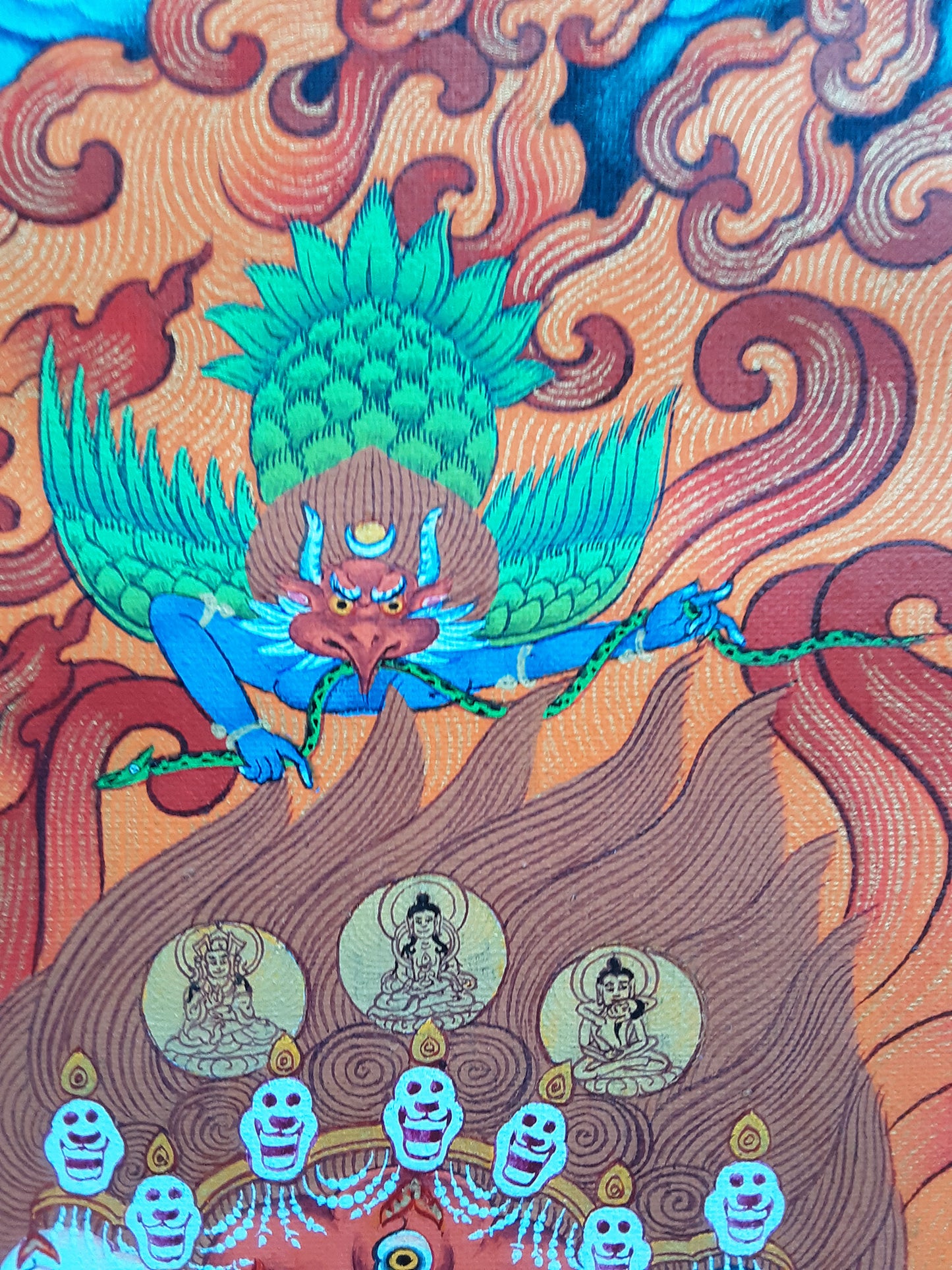 Guru Dragpo Thangka 31.5"x41"