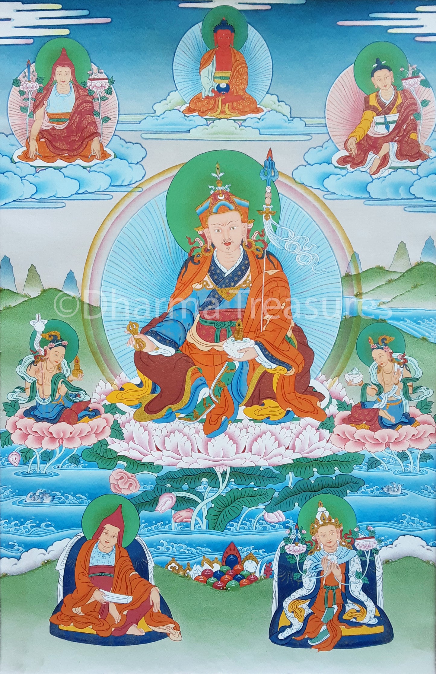 Guru Rinpoche Thangka