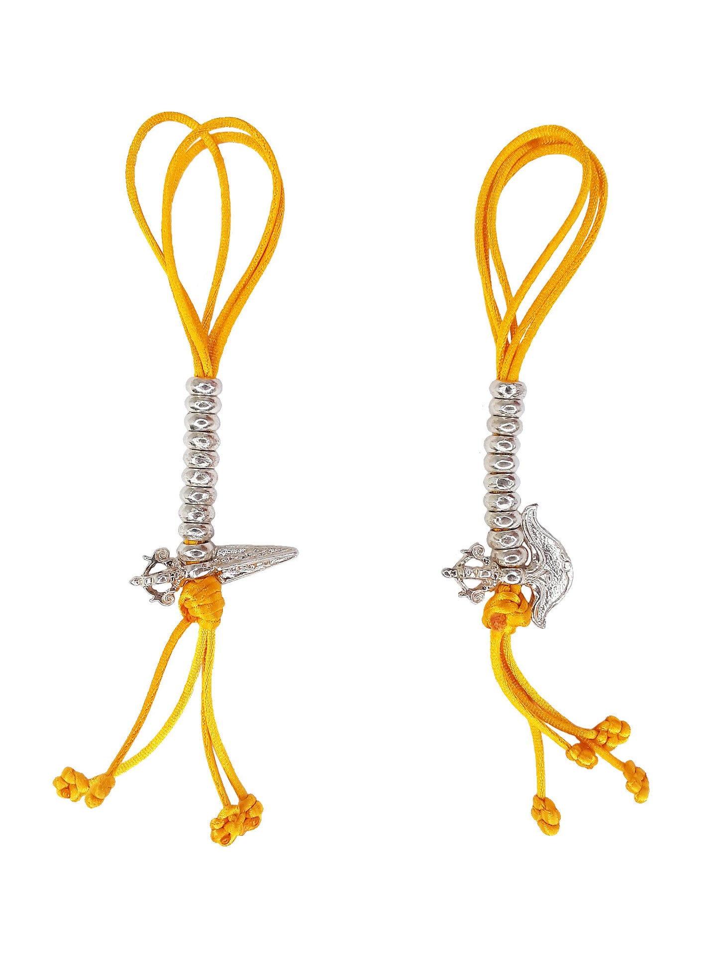 Silver Driguk/Phurba Mala Counter