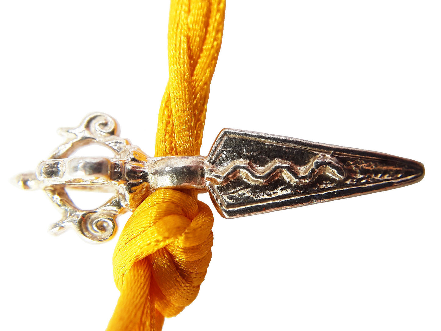 Silver Driguk/Phurba Mala Counter