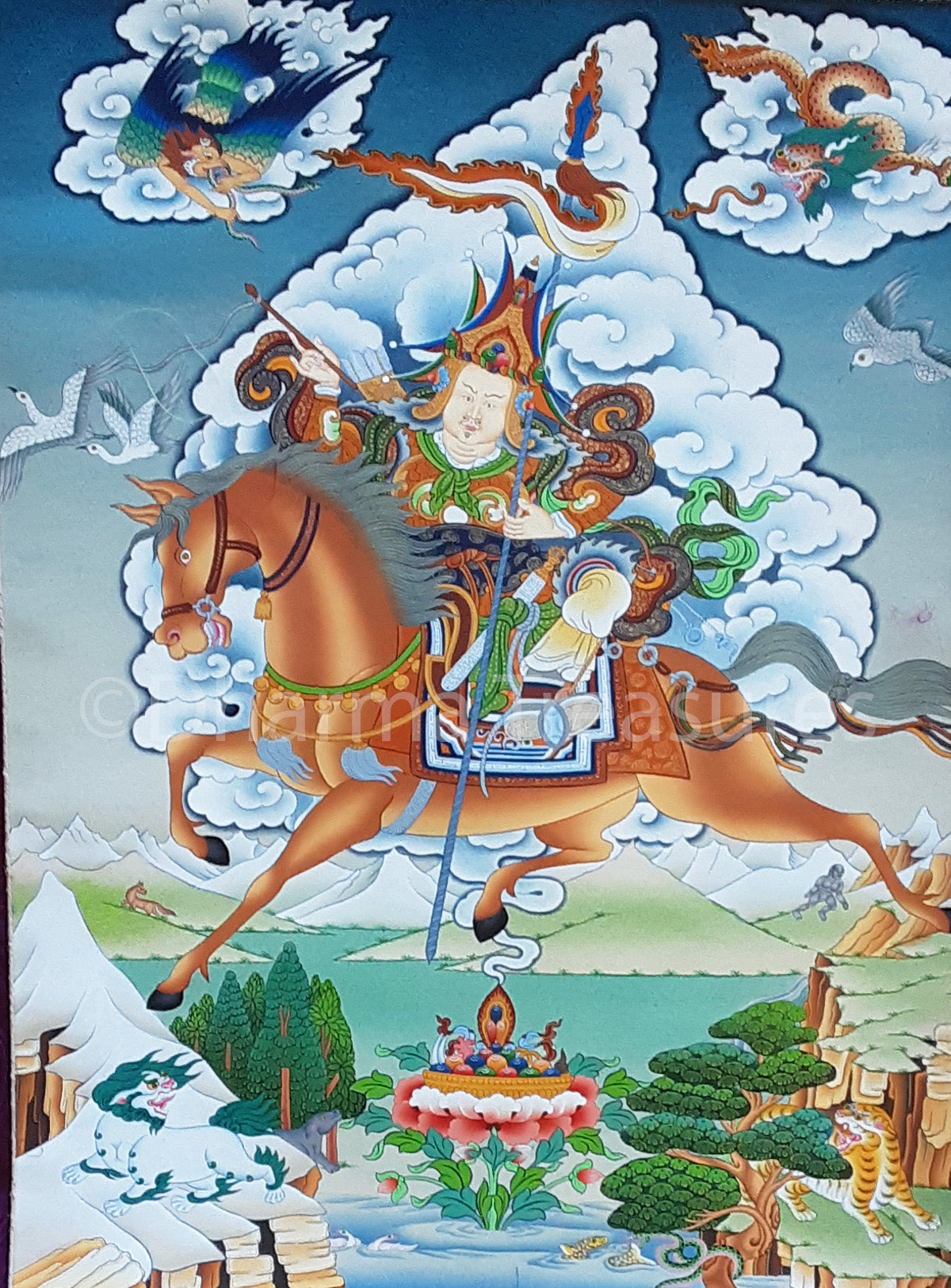 Gesar Thangka