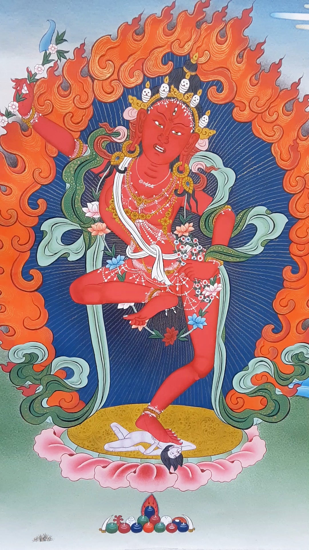 Two-Arm Kurukulle Thangka