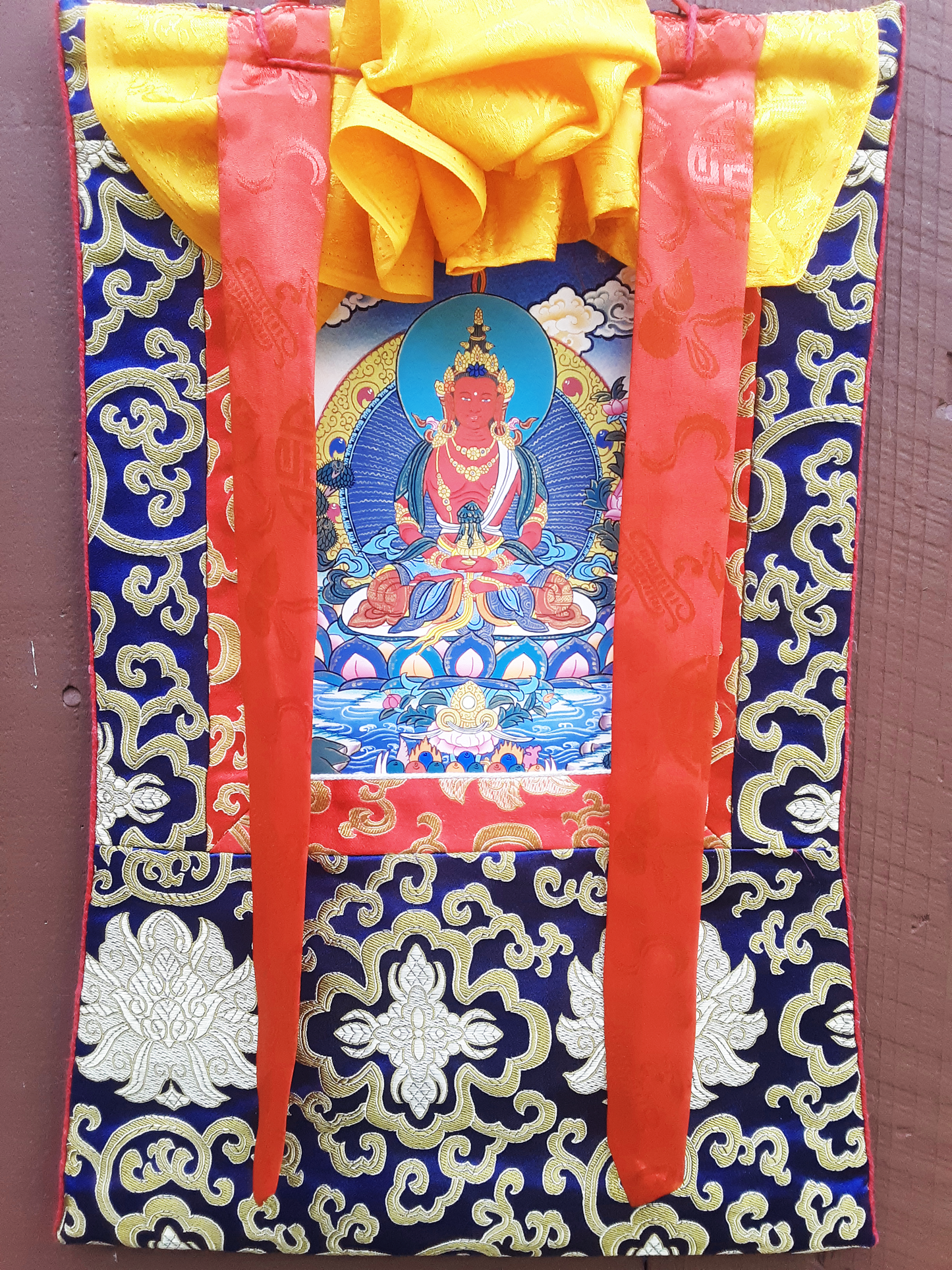 Amitayus Thangka 13"x18"