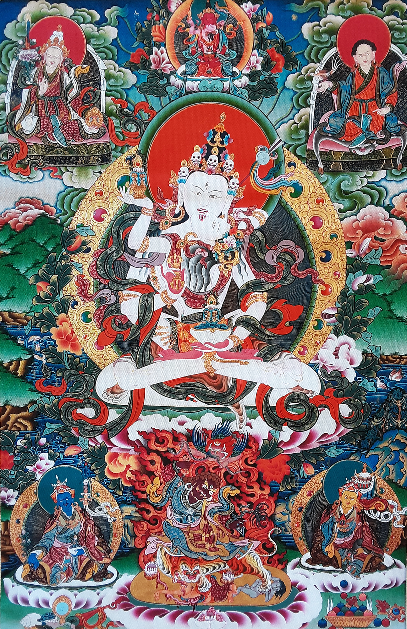 Tsokye Thuk Thik Print Thangka (various sizes)