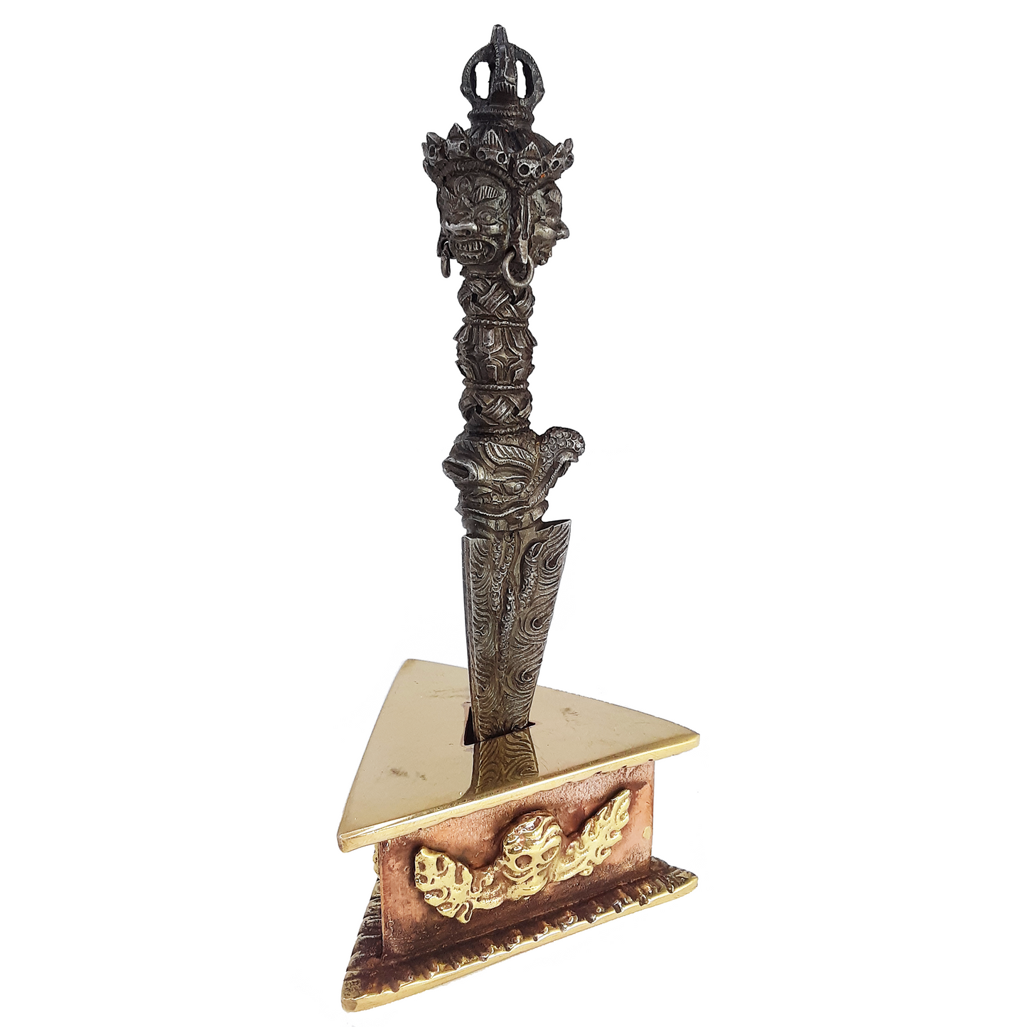 Iron Vajrakilaya Phurba,  6"